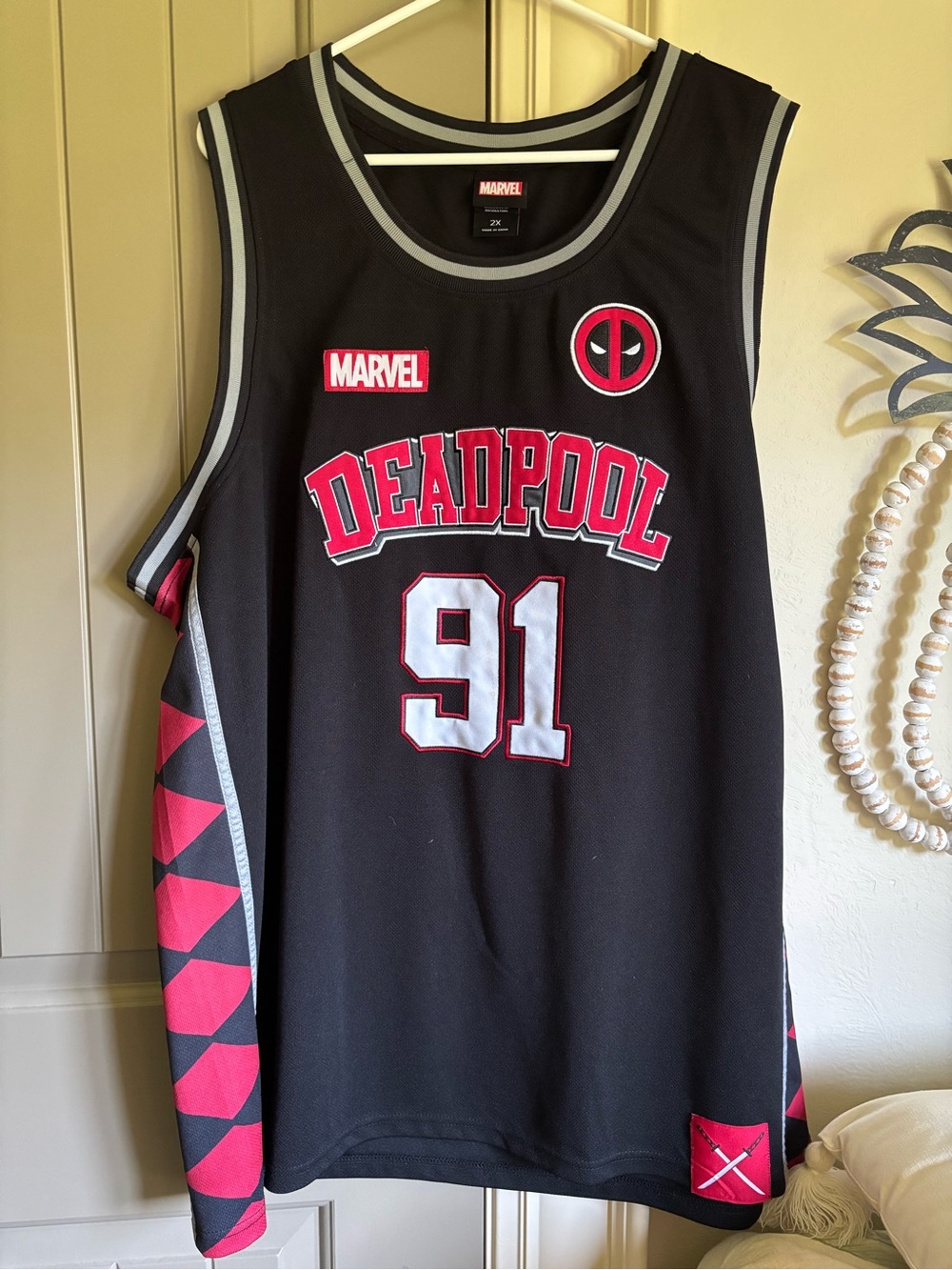 Marvel Deadpool wilson basketball Jersey, clothes